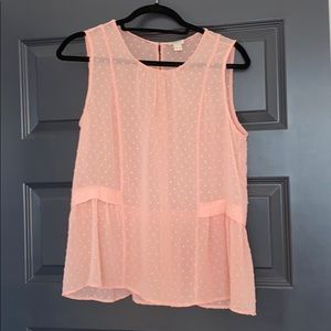 J Crew Sheer Blouse
